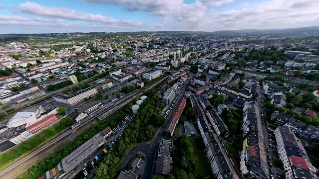 Barmer Bahnhof 360&deg; Kugelpanorama Drehung 1
