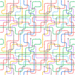 Abstract city transport schemeю vector background