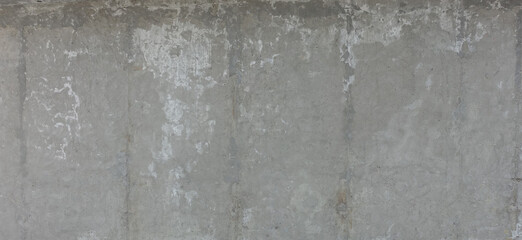 Wall background with a texture of gray concrete