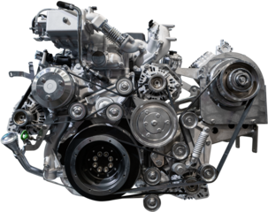 Isolated diesel engine 