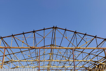 charpente d'acier