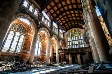 old abandoned church