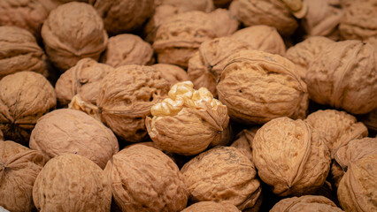 Walnuts a delicacy that accompanies typical Mexican dishes.