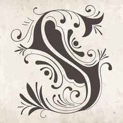 Decorative letter S
