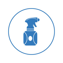 Pesticide spraying spray bottle icon | Circle version icon |