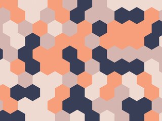 beautiful abstract honeycomb seamless pattern design