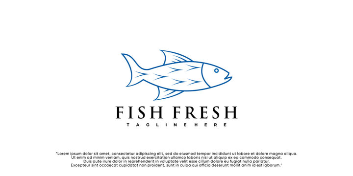 Fishing Logo Set stock vector. Illustration of badge - 83211594