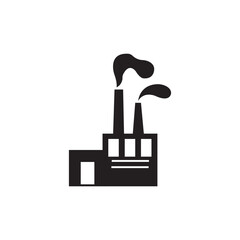 factory icon logo vector design template
