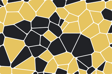 Voronoi colorful diagram geometrical tile texture, background, stone texture, print fabric vector mosaic patterns 