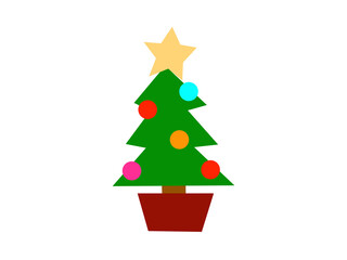 カクカククリスマスツリー