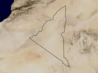Adrar, Algeria. Low-res satellite. No legend