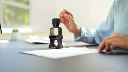 Approved Notary Stamp Rubber Stamp