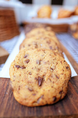 cookies in a bakery
