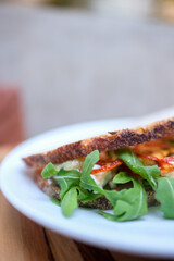 Mortadella Sandwich