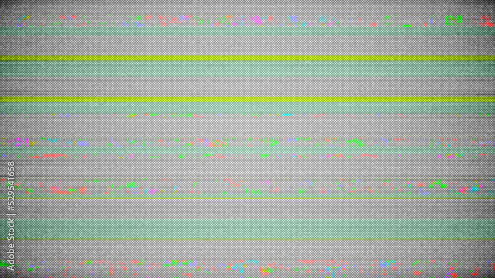 Poster no signal error noise lines abstract glitch screen background