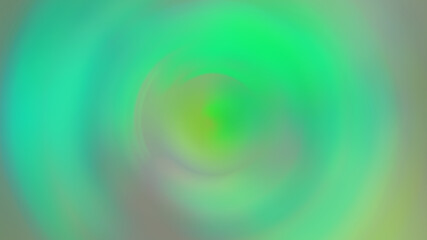Fototapeta Green Light Motion Circles in Center Abstract Background obraz