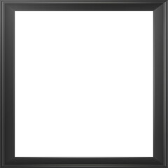 Modern Black Picture Or Square Photo Frame for mockup Plain Isolated