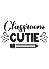 Fototapeta premium CLASSROOM CUTIE