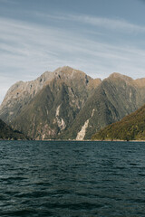 Milford Sound in Fiordland National Park in south island,New Zealand