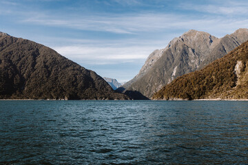 Milford Sound in Fiordland National Park in south island,New Zealand