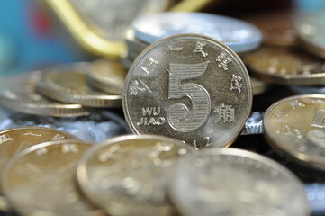 The Chinese coins, the concept of finance.