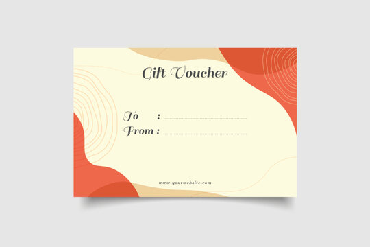 gift voucher card template