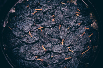 Dried Fruits Black Raisins