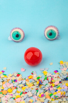 Red Nose and big Eyes