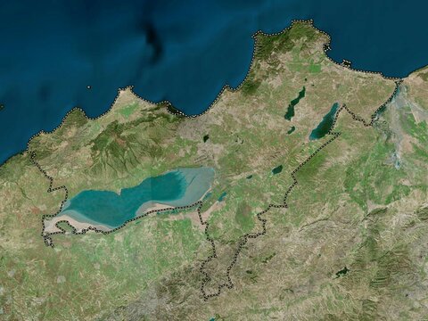 Oran, Algeria. High-res satellite. No legend