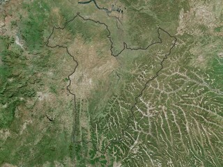 Bie, Angola. High-res satellite. No legend