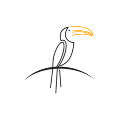 illustration of a bird © Muhammad