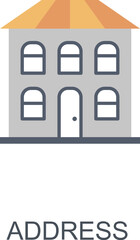 House door and windows vectors icon image
Home Flat icons art
Old and New building vectors icon photo PNG,SVG