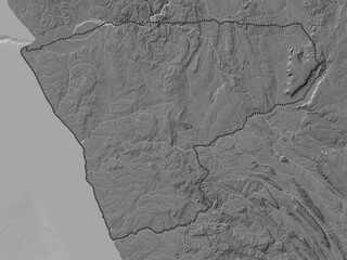 Zaire, Angola. Bilevel. No legend