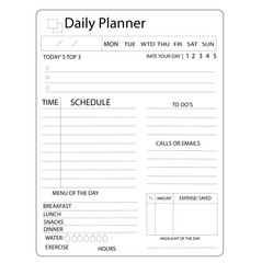 daily planner
