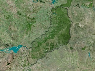 Misiones, Argentina. High-res satellite. No legend