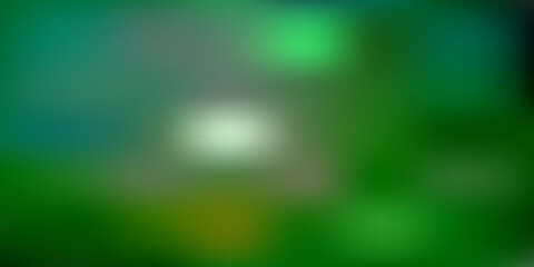 Light blue, green vector gradient blur background.