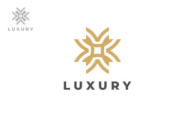 Luxury Logo Design Template For Jewelry Identity