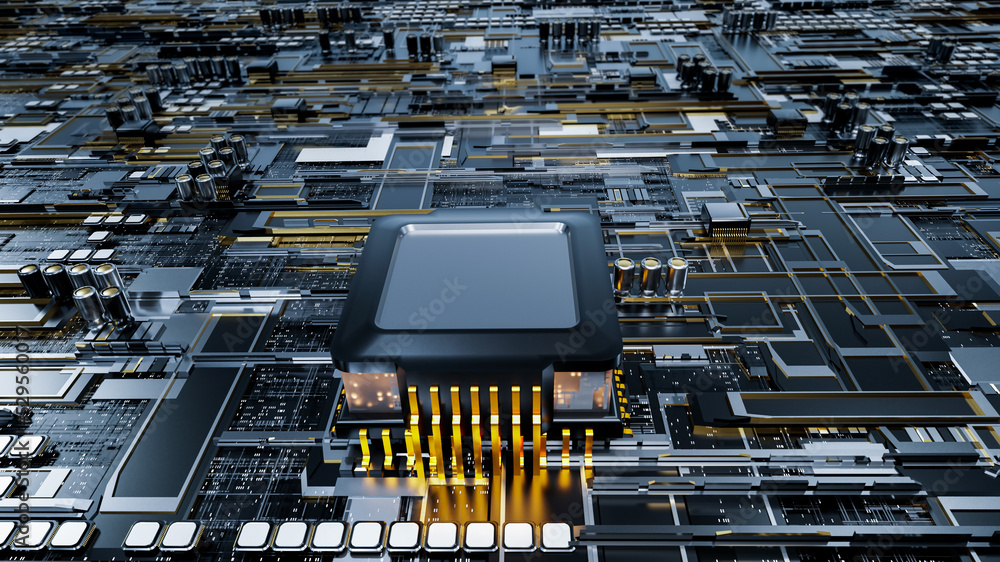 Poster motherboard panel, electronic device or main board. industrial technology image within industrial ma