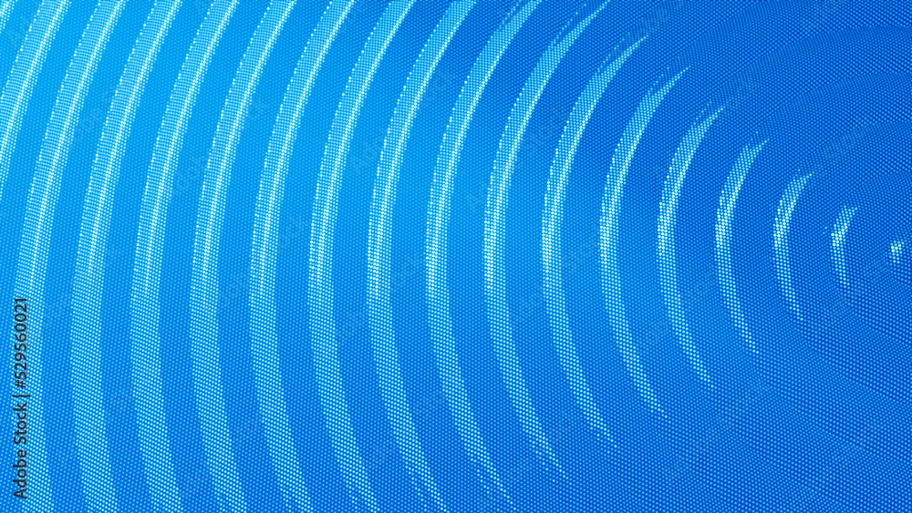 Poster digital landscape with dots and lines. cyberspace grid. background concept for your design. 3d rende