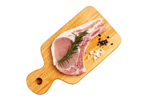 pork on the chopping board png