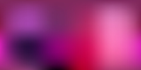 Dark Purple, Pink vector gradient blur template.