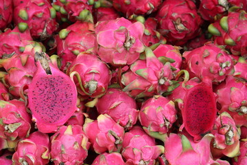 A pitaya or pitahaya is the fruit of several different cactus species indigenous to the Americas....
