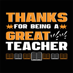 best teachers day t shirt design vector
