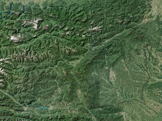 Steiermark, Austria. High-res satellite. No legend