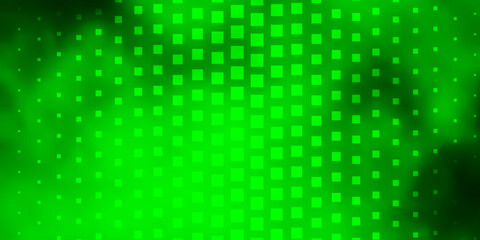 Light Green, Red vector pattern in square style.