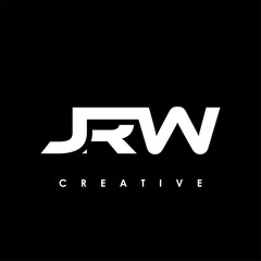 JRW Letter Initial Logo Design Template Vector Illustration