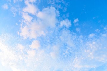 Sky background, blue sky with cloud