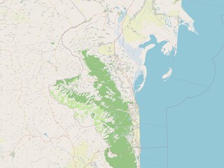 Lankaran, Azerbaijan. OSM. No legend