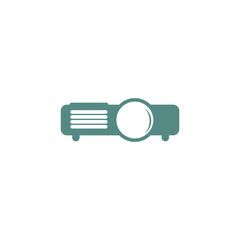 Projector icon design illustration