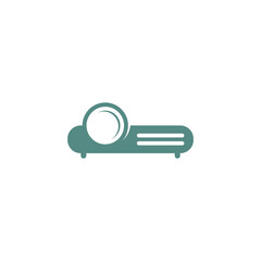 Projector icon design illustration